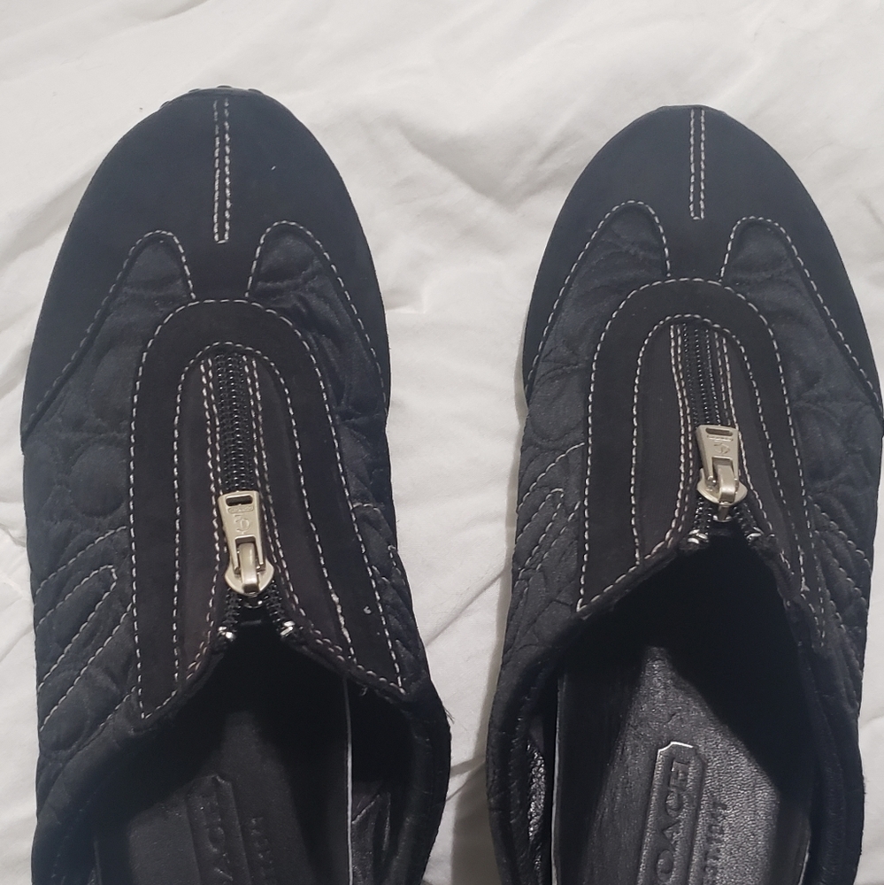 Coach slide on shoes